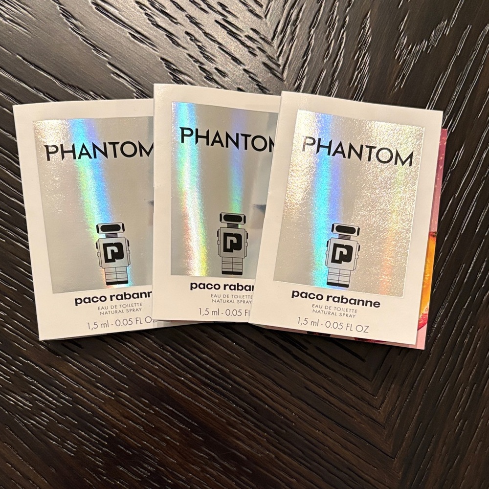 PACO RABANNE Phantom Eau De Toilette. Sample/Travel Size. Brand New. 1.5ml Spray